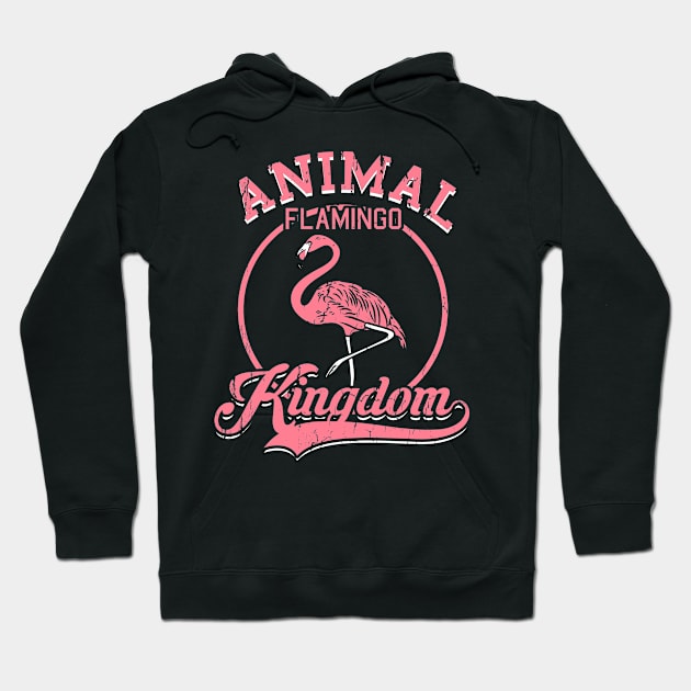 Animal Kingdom Flamingo Hoodie by absolemstudio